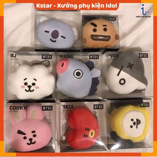 Face Keyring nhân vật Bangtan Official ( Có sẵn) (K21)