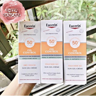 [BẢN PHÁP] Kem chống nắng Eucerin Oil Control