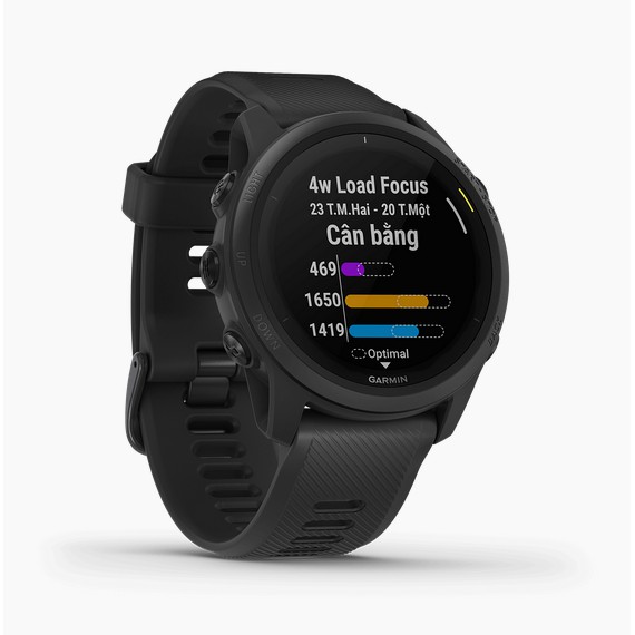 Vòng đeo tay theo dõi sức khỏe Garmin Forerunner 745 - Hàng Chính Hãng