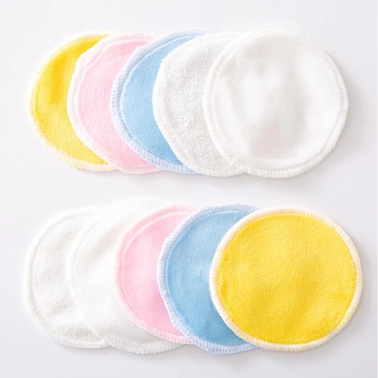 [Hàng mới về] Bông Tẩy Trang Màu Kẹo Bằng Sợi Tre Có Thể Giặt Sạch Và Tái Sử Dụng