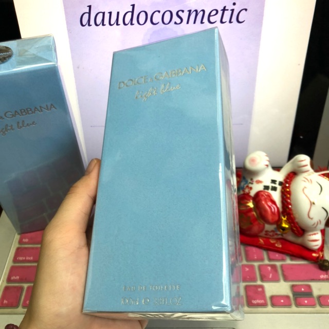 [ fullsize ] Nước hoa D&G Light Blue Pour Femme EDT 100ml - 100ml TESTER