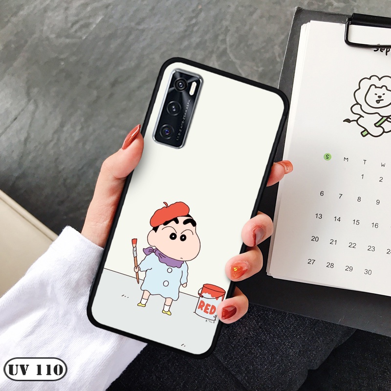 Ốp lưng điện thoại Vivo V20 SE  - lưng nhám viền dẻo