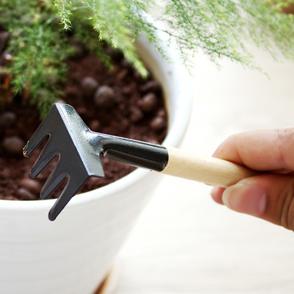 Home Gardening Tool Set Balcony Home-grown Mini Excavation Fits Shovel Rake Garden Combination Tools for Garden ELEN