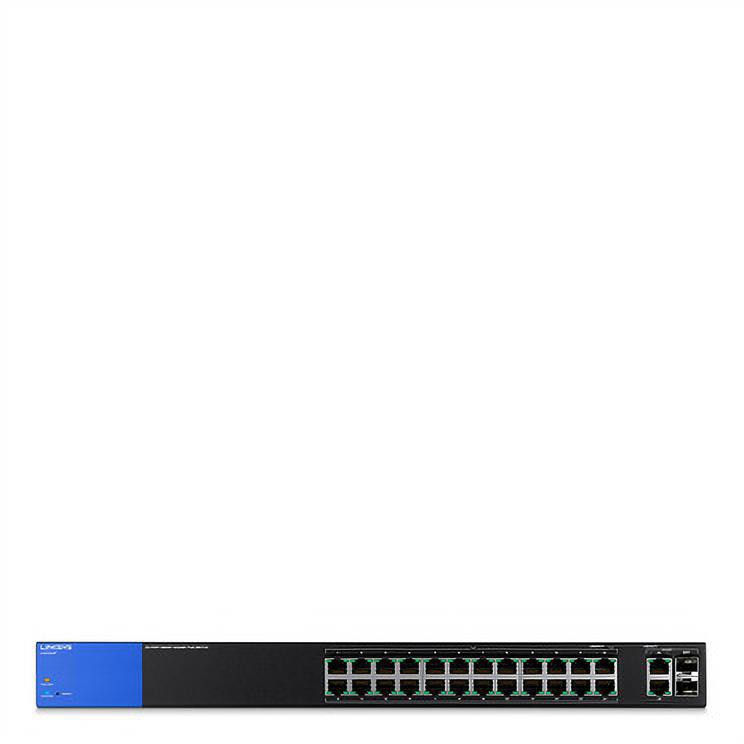 Thiết bị chia mạng Linksys LGS326P Smart 16-PORT + 2SFP POE+ business gigabit switch