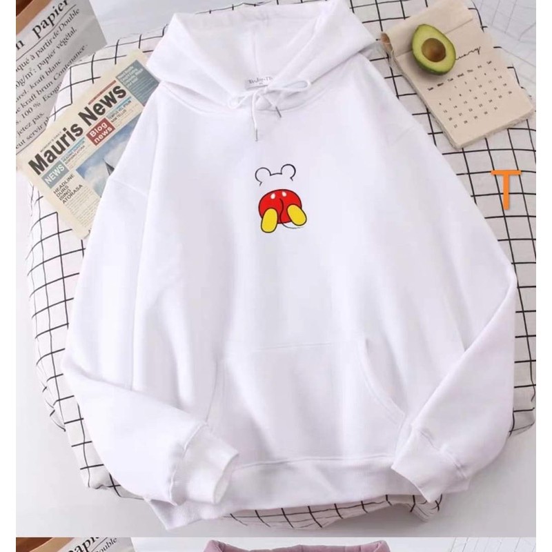 Áo hoodie mich ki mông đỏ TT11