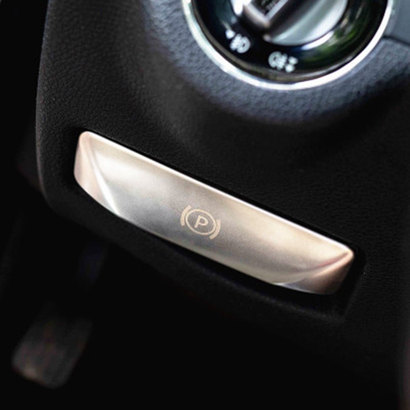 Nút P Công tắc nhả phanh chân Trang trí bằng thép không gỉ Dán cho Mercedes Benz E Class W212 C Class W204 GLK