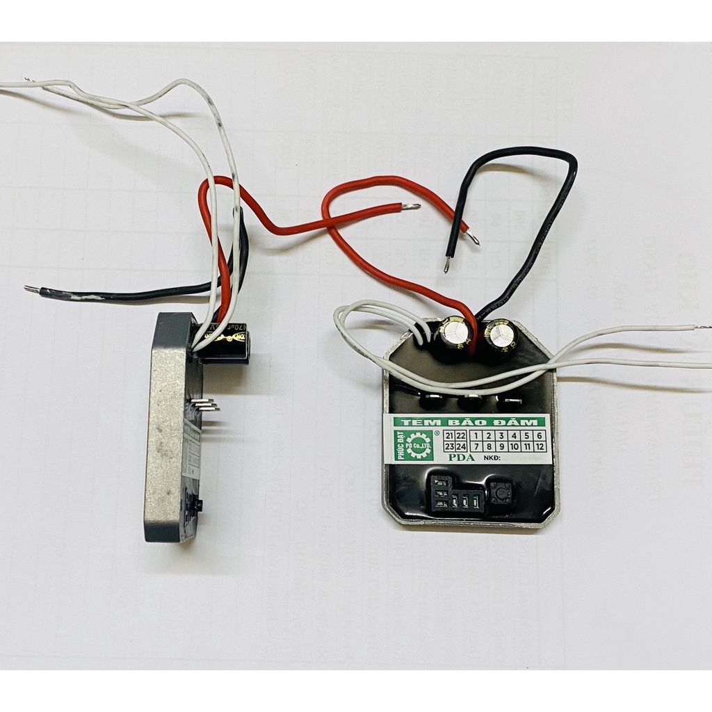 Bảng mạch Máy Mài dùng Pin 21V DC ∮100 mm