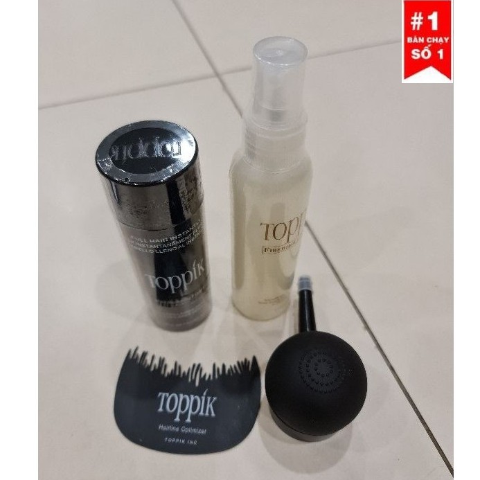 [CHÍNH HÃNG] Bột phủ dày tóc Toppik Hair