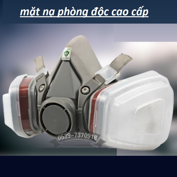 Mặt nạ chống khí độc,mặt nạ phòng độc 3m 6200