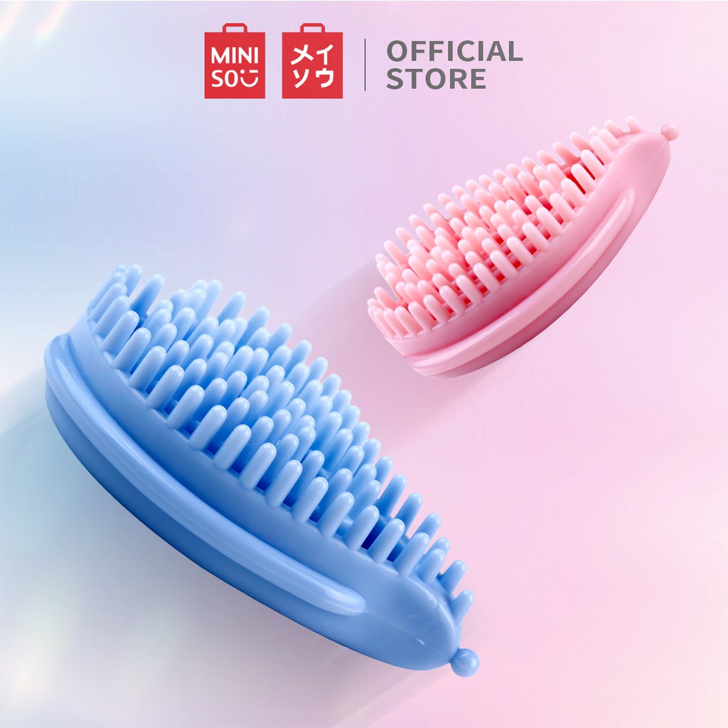  Cọ tắm rửa cơ thể và ngực Miniso (2 miếng)