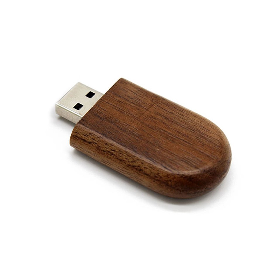 USB tùy chọn dung lượng hình đồ ăn đóng hộp gỗ độc đáo