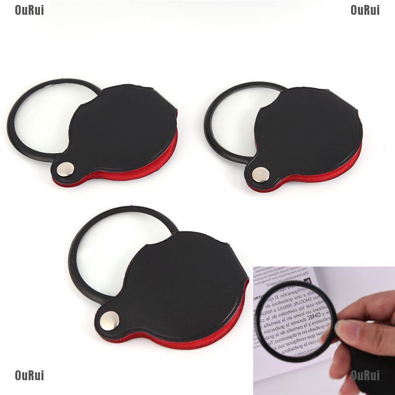 Kính Lúp Phóng Đại 10X Gấp Gọn Tiện Dụng