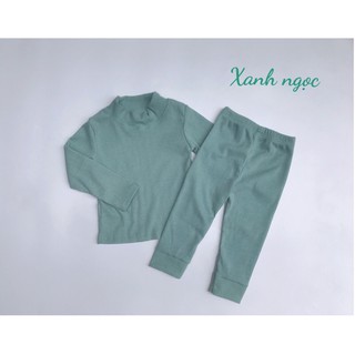 Bộ Len gân cổ cao