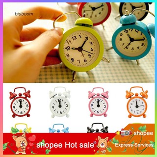 Đồng Hồ Báo Thức Để Bàn Hình Tròn Dễ Thương