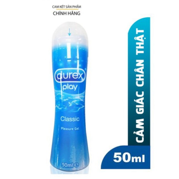 [BÁN CHẠY] Combo 2 Gel Durex Classic(50l) - Gel Bôi Trơn Giúp Tăng Độ Ẩm Cho Âm Đạo, Kéo Dài Thời Gian (Tặng Bcs 6BI)