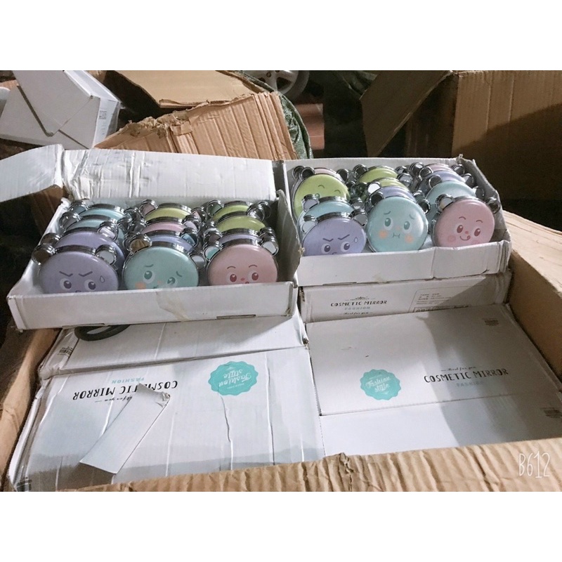 Gương hai mặt tai thỏ/gấu