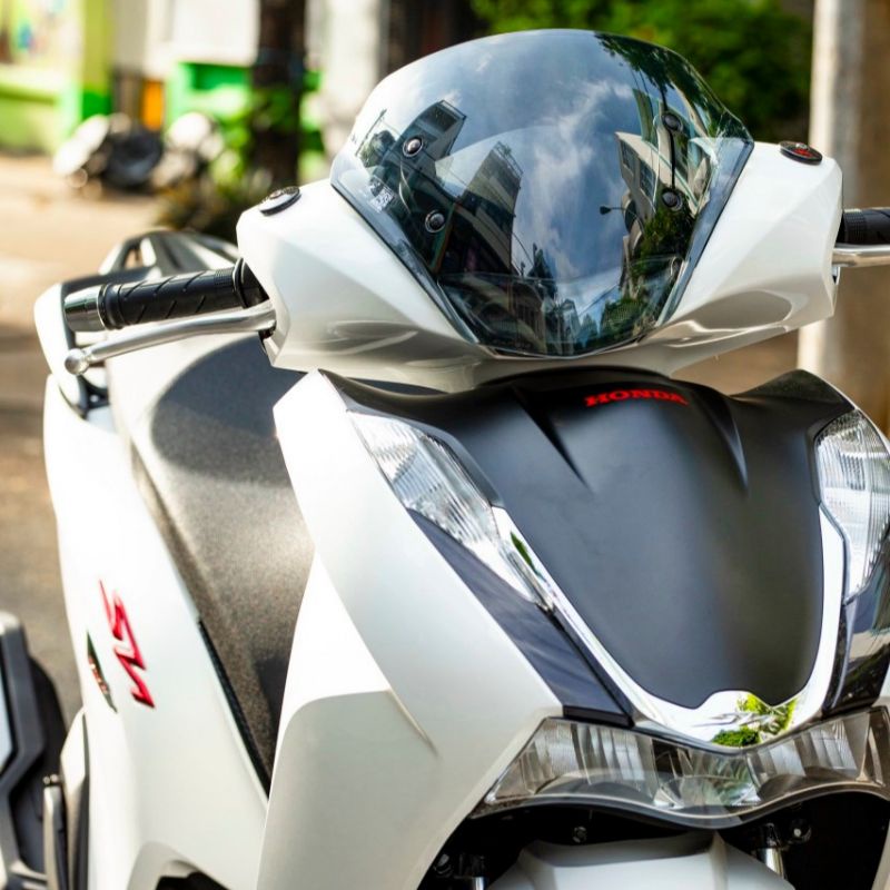 Kính Chắn Gió SH 350i Màu Khói Chính Hãng ZhiPat