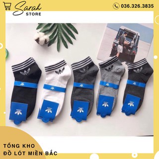 Set 10 Đôi Tất Nam Thể Thao ADIDAS mác xanh