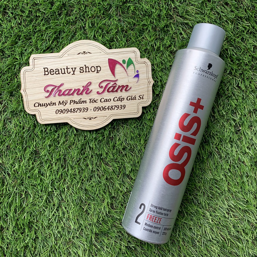 Gôm xịt tóc cao cấp Osis+ 2 Freeze Finish 300ml