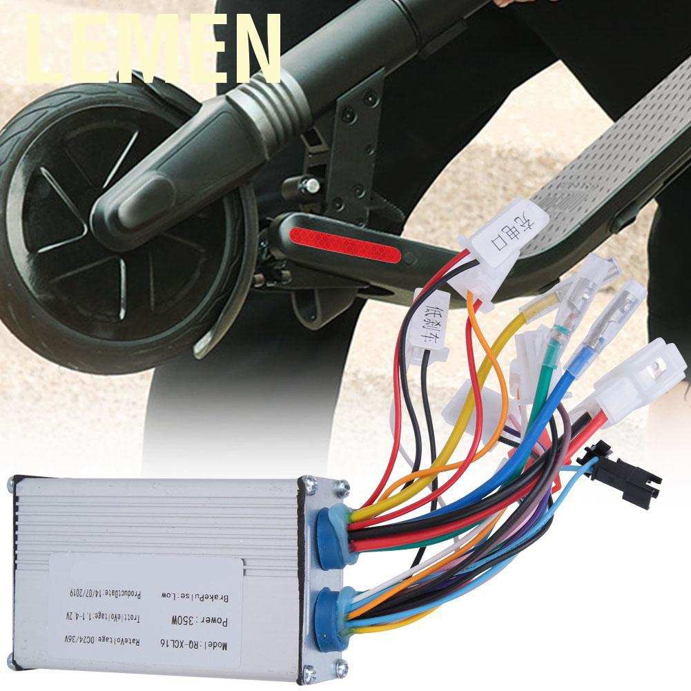 Lemen 24V 36V 350W E-Bike Scooter Brushless Hub Motor Controller Electric Bicycle Accessory