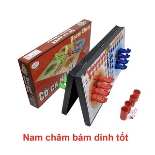 Bộ cờ cá ngựa nam châm đủ size cho bé