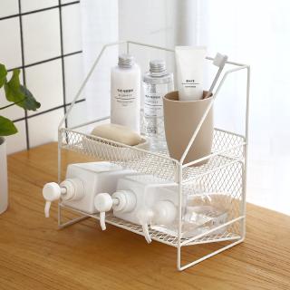 Kệ lưới để bàn đựng đồ đa năng bằng sắt đơn giản tiện lợi
