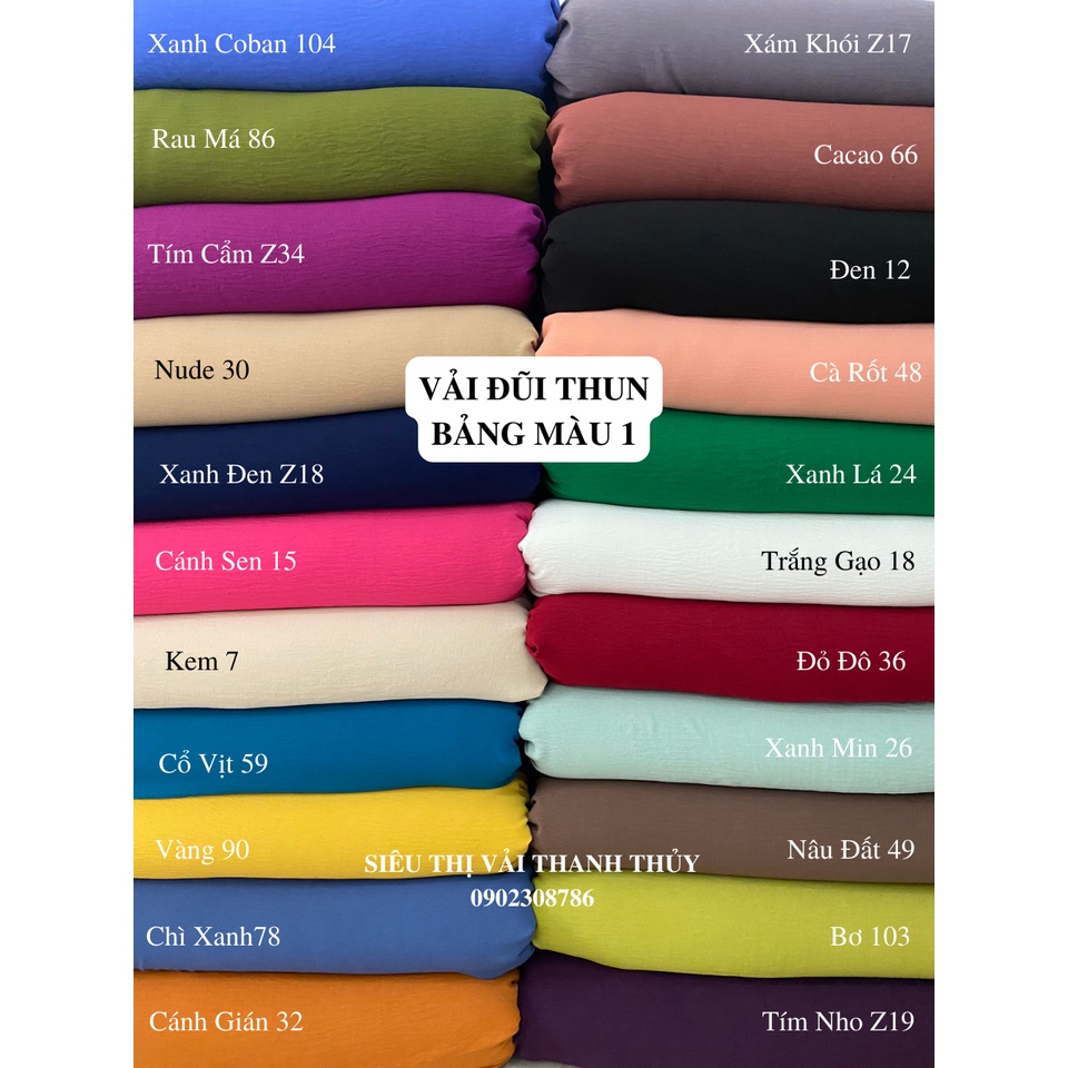VẢI ĐŨI THUN - VẢI CÔNG SỞ - DÒNG VẢI CAO CẤP