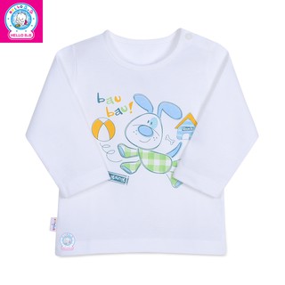 AL0013 Áo dài tay cotton Hello B&B - Hello BB