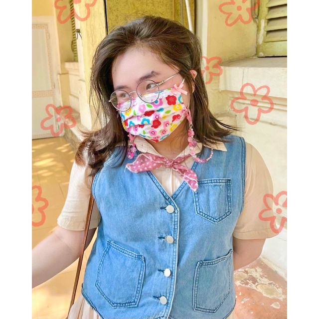 HÈ MASK | khẩu trang vải 3 lớp | độc quyền mignonne