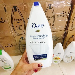 Sữa Tắm Dove Cao Cấp 500ml (Hàng của Đức)