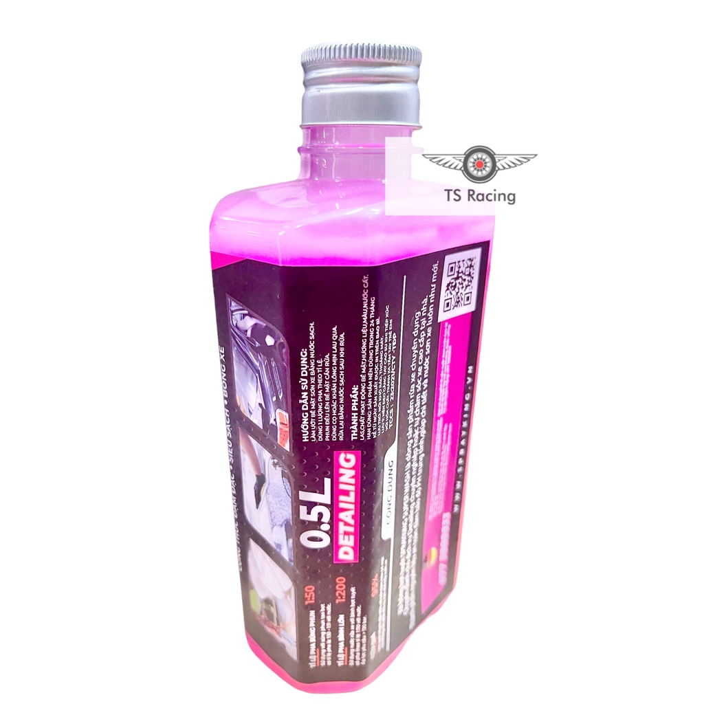 sprayking hồng rửa xe bọt tuyết 0.5L