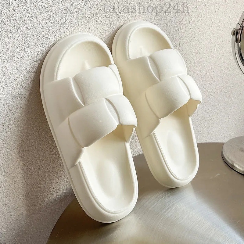 Dép bánh mì nữ CHAO thời trang Ullzang, dép lê bánh mì cute đế cao 3cm siêu êm chân tatashop24h.