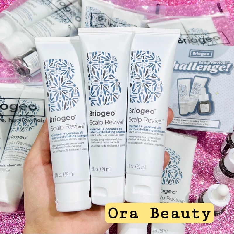 Dầu gội tẩy tế bào chết tóc Briogeo Scalp Revival™ Charcoal + Coconut Oil Micro-Exfoliating Shampoof