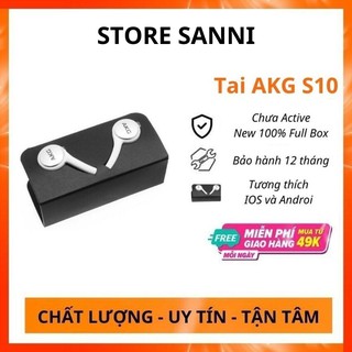 Tai nghe có dây AKG S8/S9 hợp với điện thoại Iphone và Samsung, tai nghe nhét tai có dây có mic có tặng kèm 4 nút tai