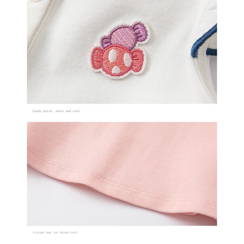 Áo Thun Không Tay In Hình Dễ Thương Cho Bé Gái