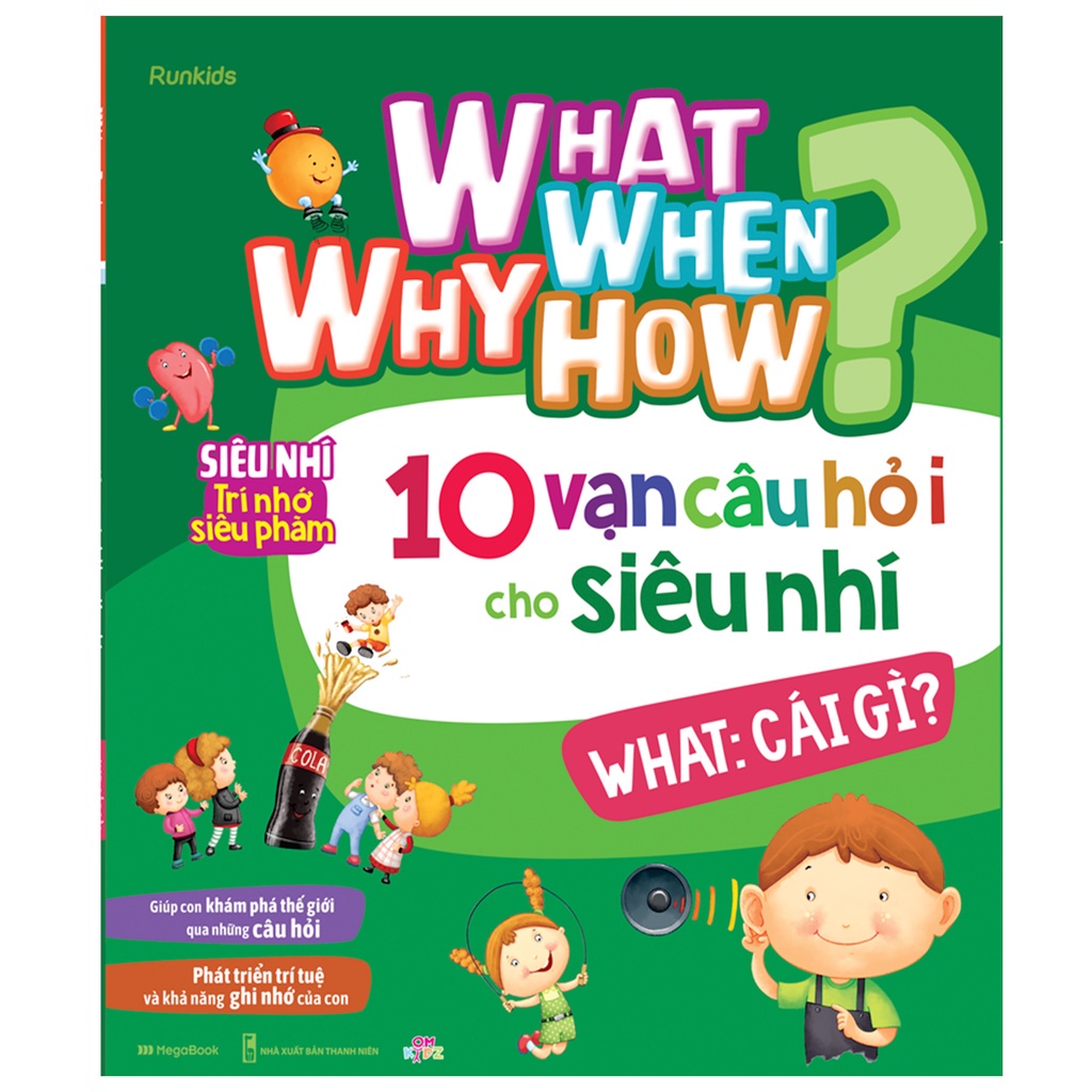 Sách - Combo What Why When How 10 vạn câu hỏi cho siêu nhí MEGAMN9580