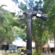 Gậy cho người lớn tuổi, gậy gấp gọn Trusty cane chống trượt có đèn pin