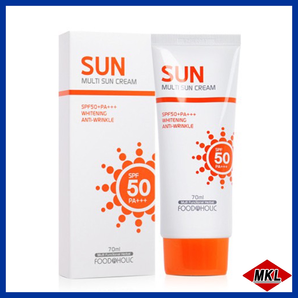 Kem chống nắng Foodaholic đa năng spf50+pa+++ 70ml cao cấp chuyên dụng
