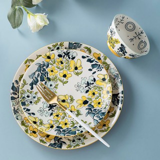 Đĩa sứ decor , đĩa sâu lòng bầu dục Fiore