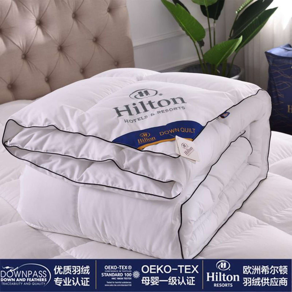 5 Sao Khách Sạn Hilton Duvet 95 Nhung Ngỗng Trắng 220x240 Hai Người Chăn Đông Ruột Chăn Chăn 6 £ 10 Pound-168