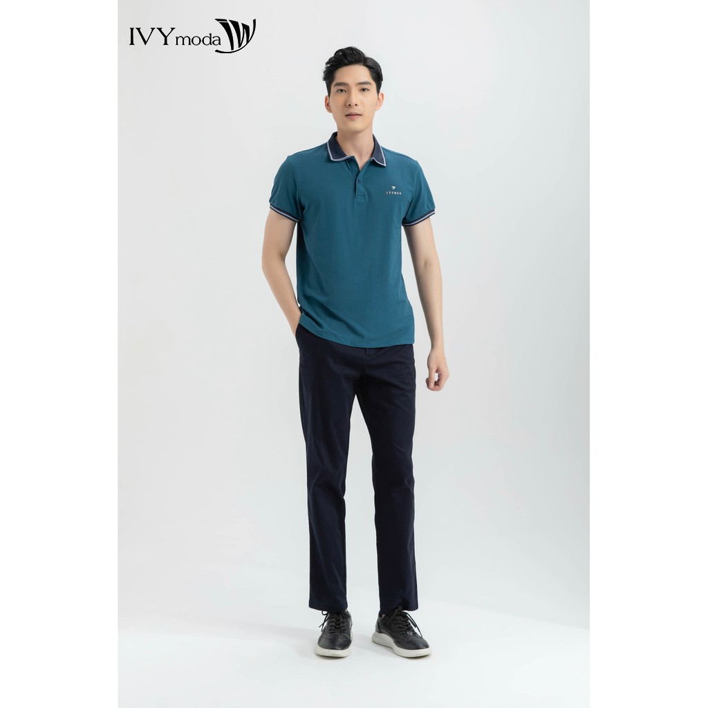 Áo polo IVY men cổ bo IVY moda MS 57E2919 | BigBuy360 - bigbuy360.vn