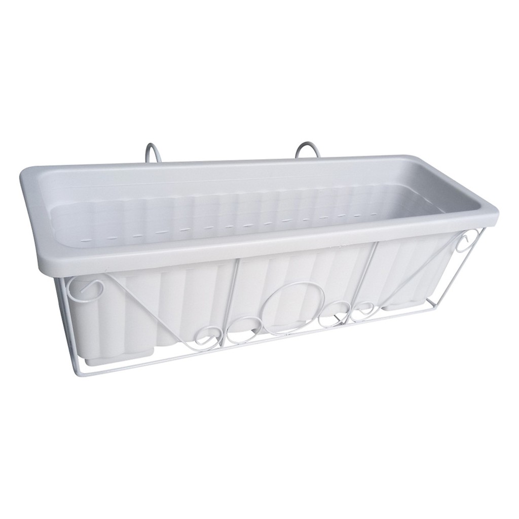 MÓC TREO CHẬU TRỒNG RAU HOA TRANG TRÍ (KT : 60X21X18cm)