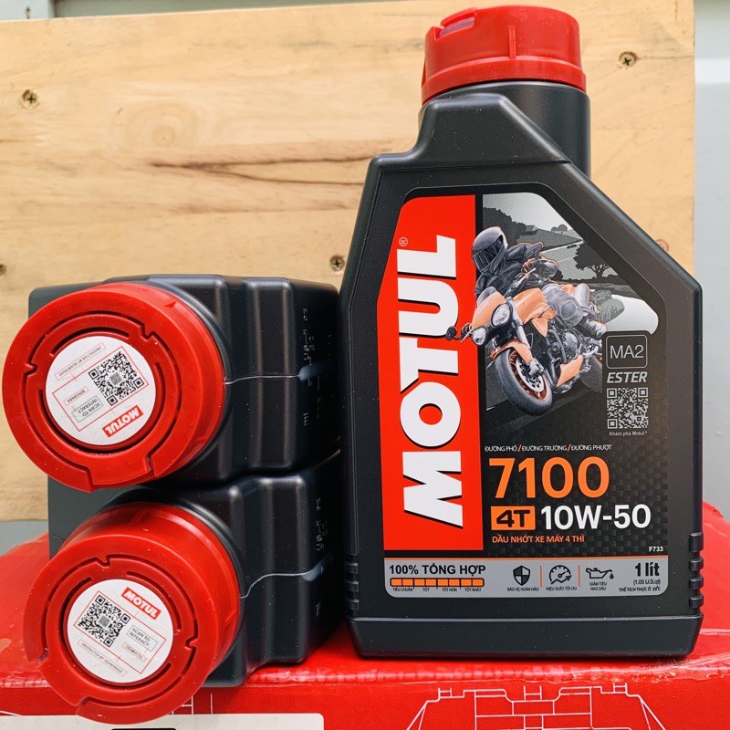 Nhớt Cho Xe Côn Tay Cao Cấp Motul 7100 10W50
