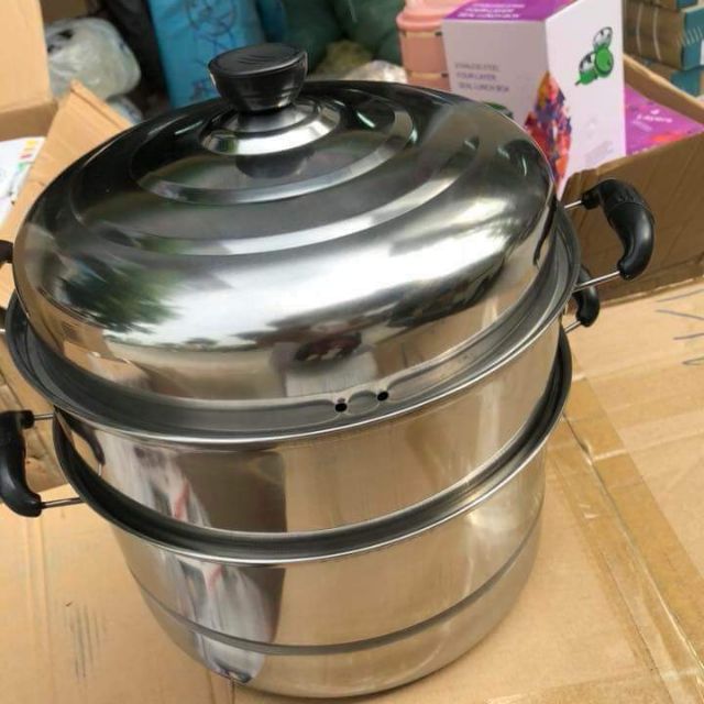 NỒI HẤP 3 TẦNG 28CM TIỆN ÍCH