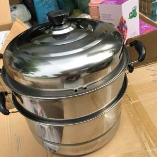 Nồi hấp 3 tầng 28cm tiện ích