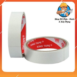 Băng keo 2 mặt - bản 2.5cm và 5cm