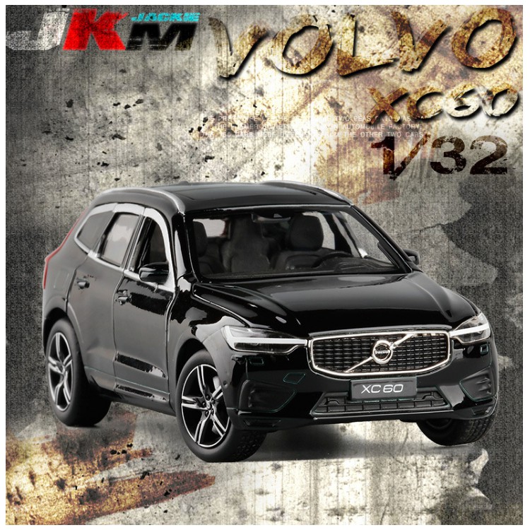Xe mô hình ô tô Volvo XC60 tỉ lệ 1:32 xe đồ chơi trẻ em - xe ô tô làm bằng kim loại mở được cửa xe có đèn và âm thanh