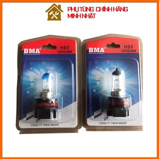 Bóng đèn pha bma halogen | bóng đèn pha 12v 35w/30w | bóng đèn pha chân hs5 cho pcx airblade lead 2011
