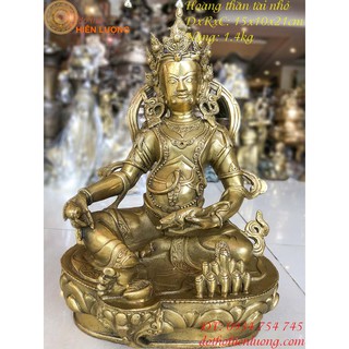 Tượng Hoàng Thần Tài Bằng Đồng - Tượng Hoàng Thần Tài Dzambhala Cầu Tài Lộc Và May Mắn
