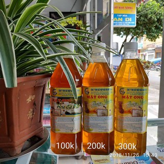 Mật Ong Gia Lai tiêu chuẩn xuất khẩu (Chai nhựa 1L)